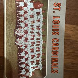 Cardinals - MLB 1967 Team Trading Card 