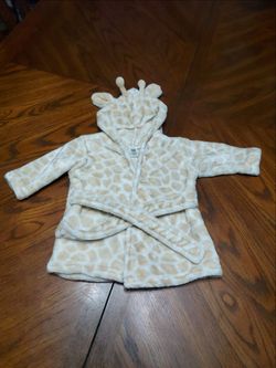 Giraffe baby robe