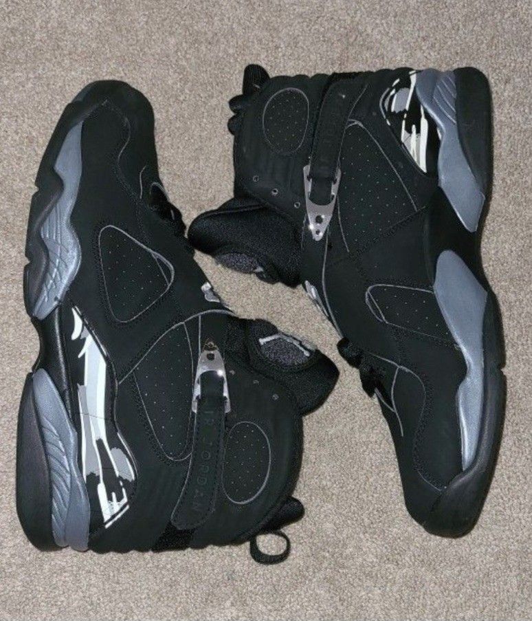 2003 Air Jordan Retro 8 "Chrome " Vintage Size 13 Men