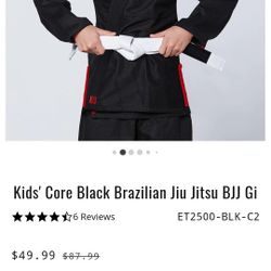 Elite Sport Kid's Gi Top C2