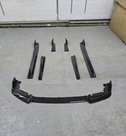 BODY KIT for BMW X5M F95 2019-2023 FRONT LIP SIDE SKIRTS SPLITTERS 