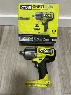 RYOBI ONE+ HP 18V Brushless Cordless 4-Mode 1/2 in. High Torque Impact Wrench (Tool Only)