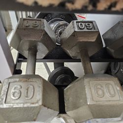 60lb Dumbbells