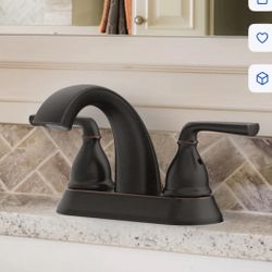 Bathroom Sink Faucet with Drain 
