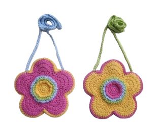 Crocheted Flower Bag