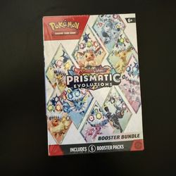 Prismatic booster bundle Pokemon