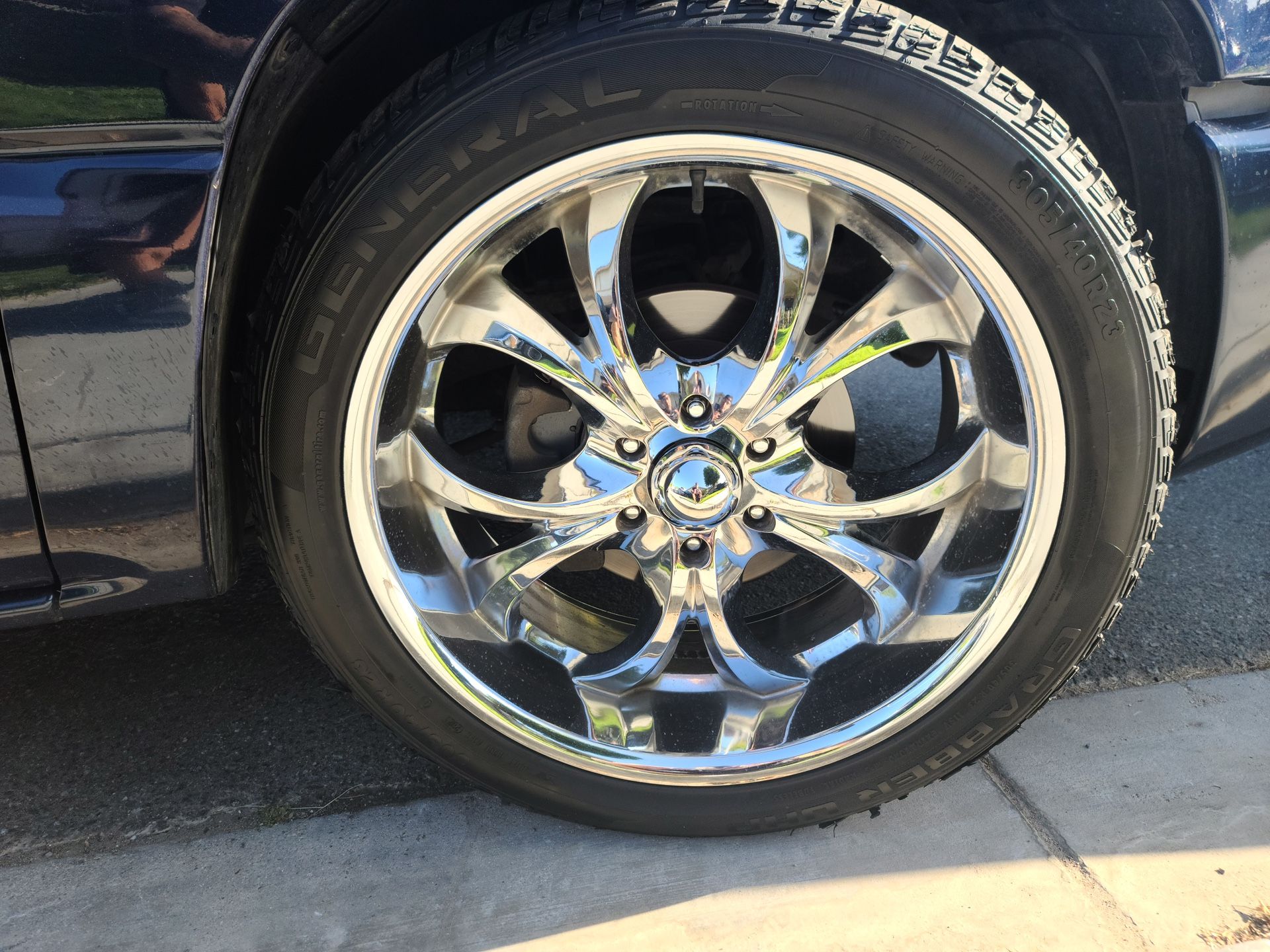 23 Inch Rims And Brand New Tires