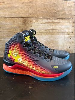 Under Armour Steph Curry Shoes 1 Retro Curry Jam 2024 NBA JAM
