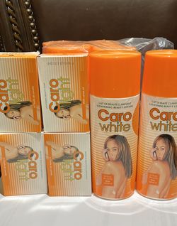 Caro White Lotion And Soap Set Of 2