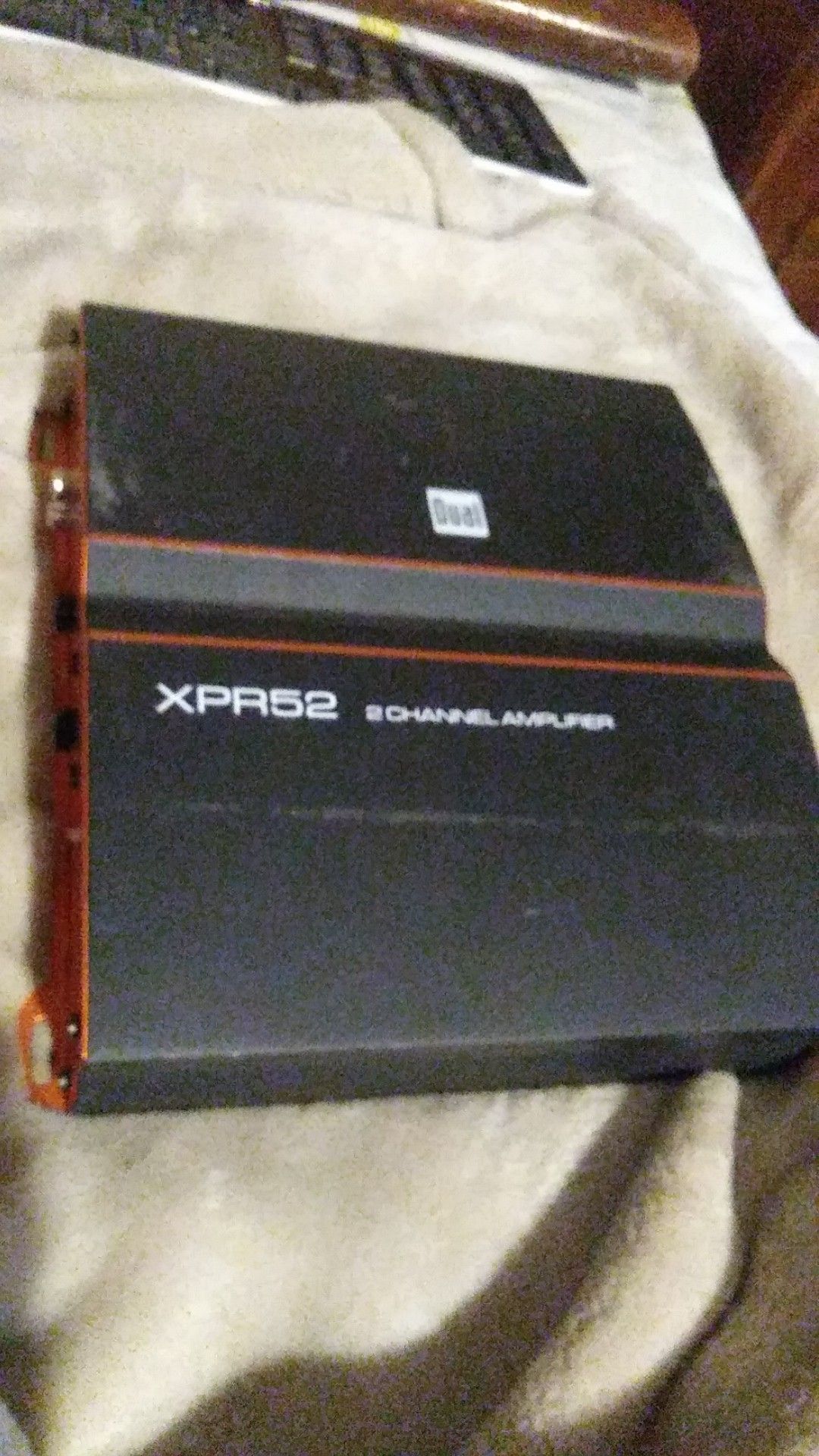 Dual xpr52 2-channel amplifier for car audio