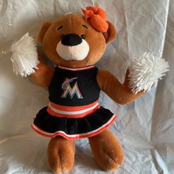 Plush Florida Arlin’s Cheerleader Bear New 12 Inch