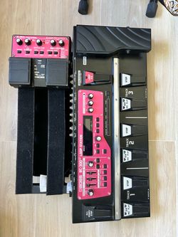 Boss guitar pedals