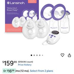 Lansinoh 2-in-1 Breast Pump