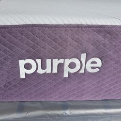 LIKE NEW! Purple Restore Soft Queen Mattress - Delivery Available