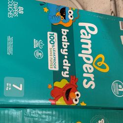 Pampers Baby Dry Size 7