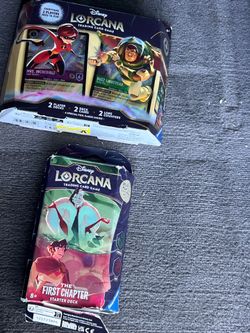 Lorcana trading cards