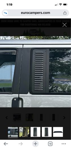 EuroVan Airvent 2 Driver Side Sliding Window Vent