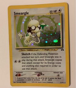 Smeargle Holo Rare Pokémon Neo Discovery