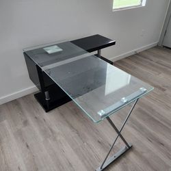 Glass Desk/console