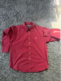 Polo button up M