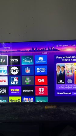 Roku Smart TV Flat Screen 43”