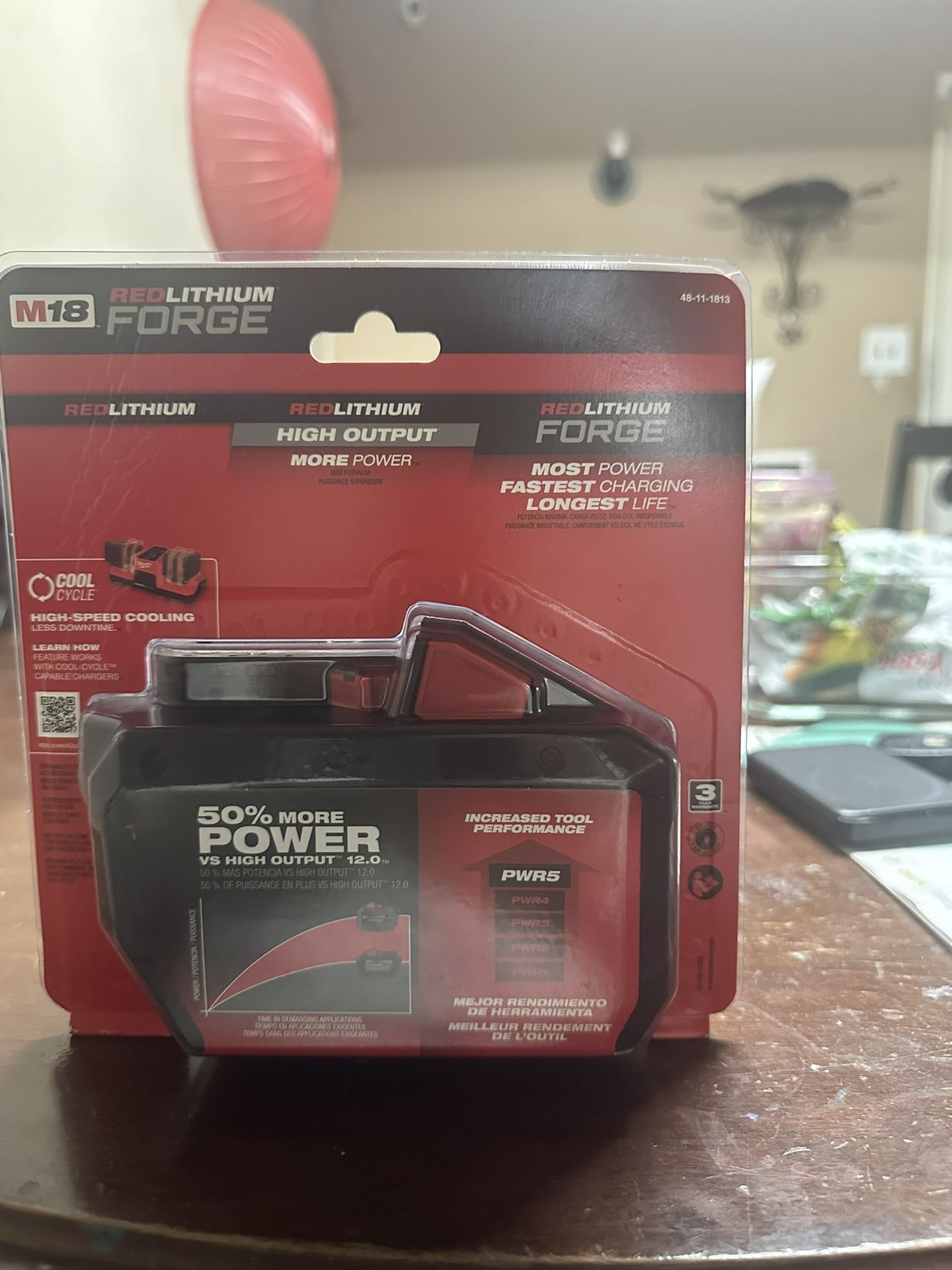 M18 18V Lithium-Ion REDLITHIUM FORGE HD 12.0 Ah Battery Pack