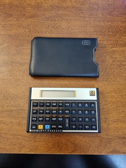 Hewlett-Packard (HP) 12C calculator in as-new condition