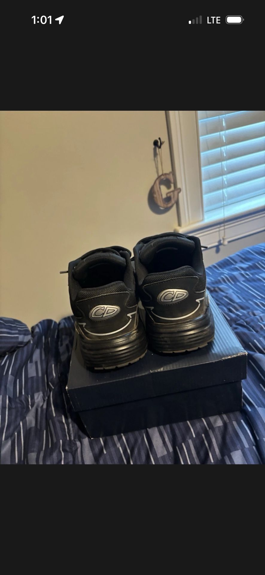 dior b30 triple black used but good condition