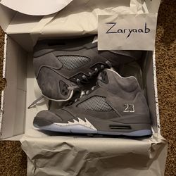 Jordan Retro 5 Wolf Grey