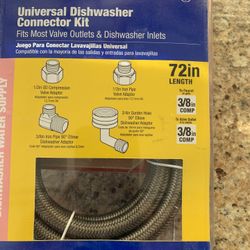 Dishwasher install kit