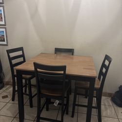 New Table And Chairs