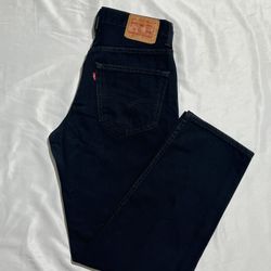 Levi Strauss 550 Relaxed Black Jean Size 32x32 men’s Like New 