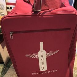Wine Check Travel Bag 