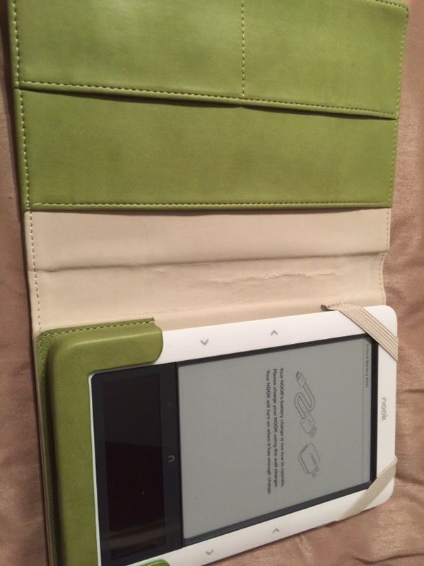 TWO NOOK EREADERS NEED CHARGER