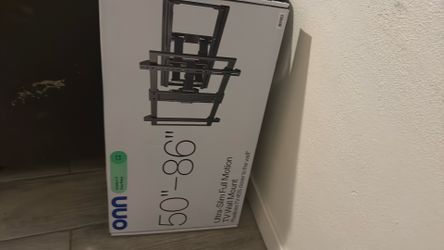 Ultra slim full motion tv mount 50-86