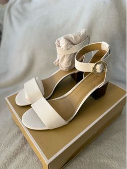 White Heels Size 8