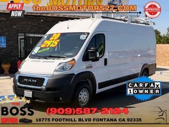 2020 Ram ProMaster Cargo Van 3500 High Roof Extended Van 3D