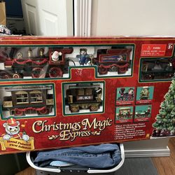 Vintage Toy State Christmas Magic Express Train Set