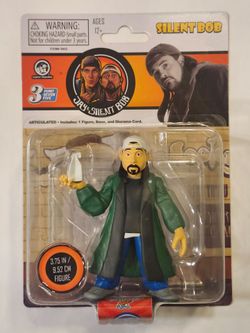 JAY & SILENT BOB. SILENT BOB 3.75 " VINYL FIGURE.