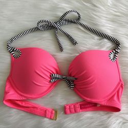 VS Pink Push Up Swim Top, 34C