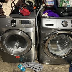 Samsung Wash Machine And Dryer 