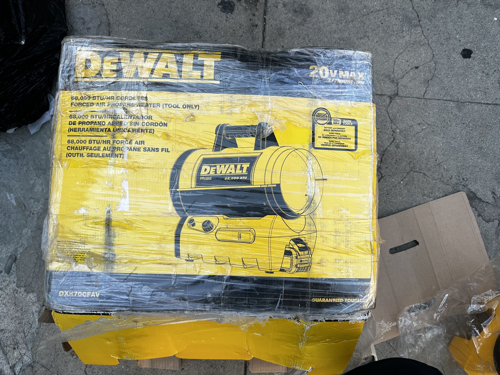 dewalt heater 