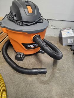 Ridgid shop vac