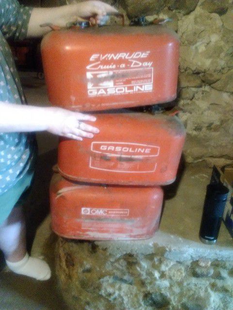 Vintage Boat Gas Cans