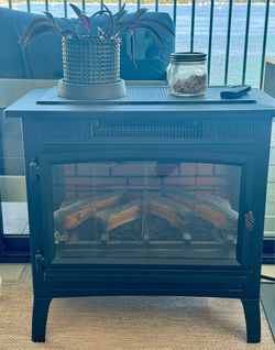 Electric Fireplace Space Heater