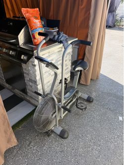 Marcy deluxe air fan bike