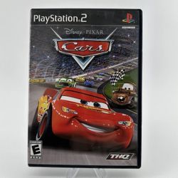 Disney Pixar Cars - Black Label (Sony PlayStation 2 PS2, 2006) CIB with Manual