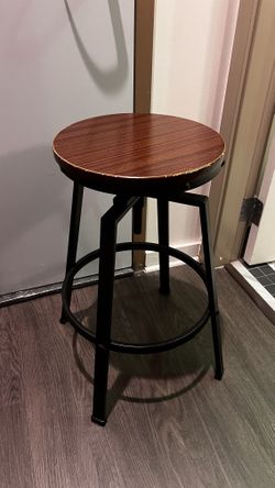 Industrial Adjustable Bar stool