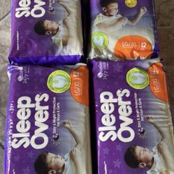 Sleep Overs Pañales Entrenadores Para Niños $20 For All 