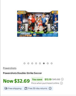 Powershots Double-Strike Soccer Game